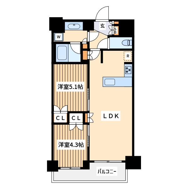 2LDK