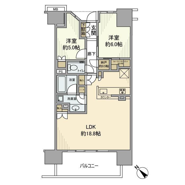 2LDK