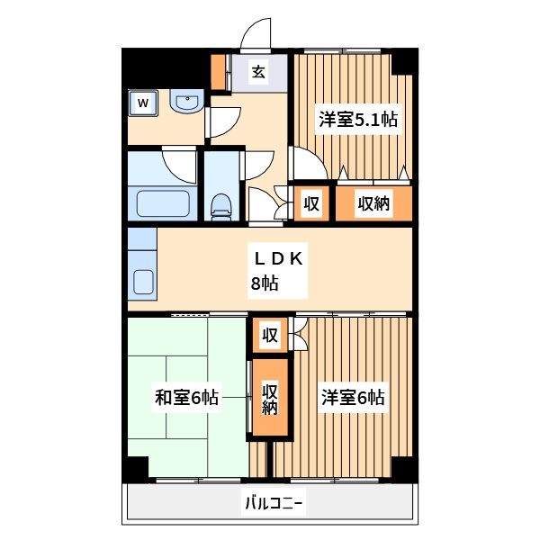 3LDK