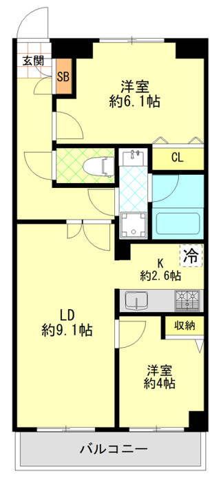 2LDK