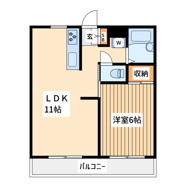 1LDK