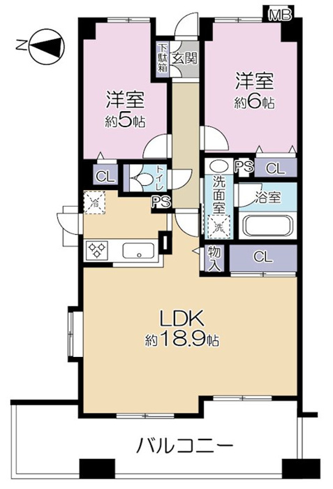 2LDK