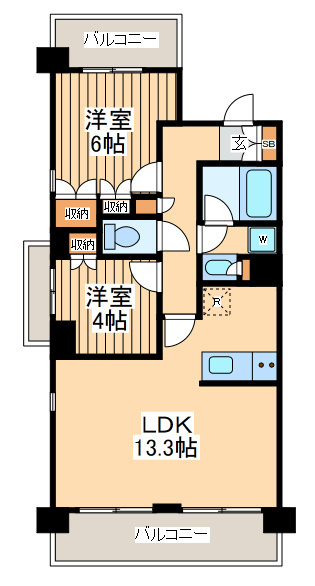 2LDK