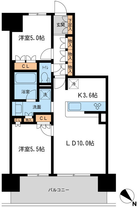 2LDK