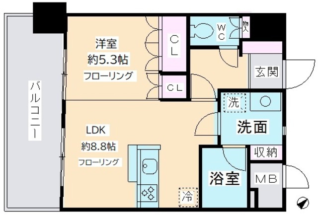 1LDK