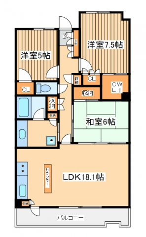3LDK