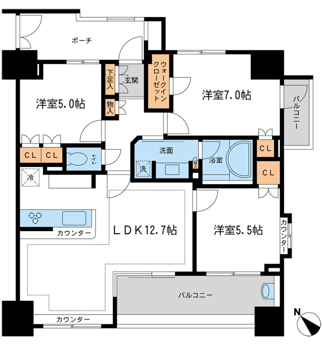3LDK
