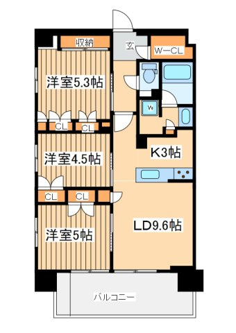 3LDK