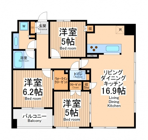 3LDK