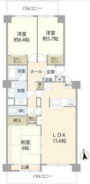 3LDK
