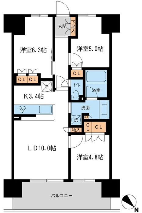 3LDK