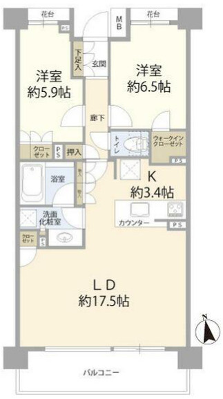 2LDK