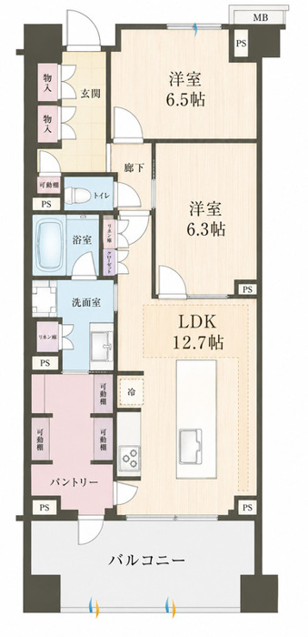 2LDK