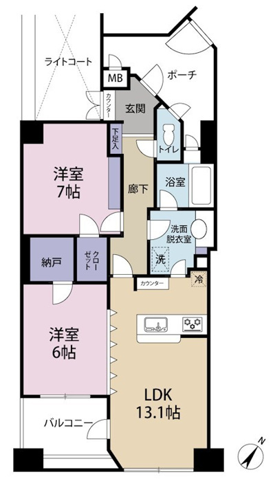 2LDK